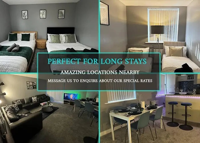 Contractor Stays - Weekly Stays - 2 Bedroom Apartment - 4 Beds